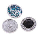 Maxbell 1/12 Dollhouse Miniature Furniture DIY Bracelet Clasp Buttons with Patterns - Aladdin Shoppers