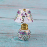 Maxbell 1/12 Dollhouse Miniature Furniture Porcelain Bedside Lamp Light Desk Lamp G - Aladdin Shoppers