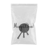 Maxbell 1/12 Dollhouse Miniatures Kitchen Utensils Pot and Pans Set of 3 pcs Black