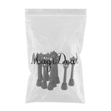 Maxbell 1/12 Miniature Architectural Courtyard Street Light Model Black Metal Outdoor Lamp Toy Dollhouse Life Scene Ornament 10 Pieces - Aladdin Shoppers