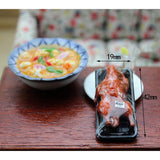 Maxbell 1/12 Miniature Roast Duck Chinese Cuisine for Dollhouse Kitchen Accessories