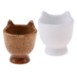 Maxbell 1/12 Scale Ceramic Flower Pots Miniatures Dollhouse Garden Decoration Brown - Aladdin Shoppers