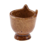 Maxbell 1/12 Scale Ceramic Flower Pots Miniatures Dollhouse Garden Decoration Brown - Aladdin Shoppers