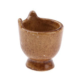 Maxbell 1/12 Scale Ceramic Flower Pots Miniatures Dollhouse Garden Decoration Brown - Aladdin Shoppers
