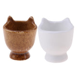Maxbell 1/12 Scale Ceramic Flower Pots Miniatures Dollhouse Garden Decoration Brown - Aladdin Shoppers
