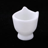 Maxbell 1/12 Scale Ceramic Flower Pots Miniatures Dollhouse Garden Decoration White - Aladdin Shoppers