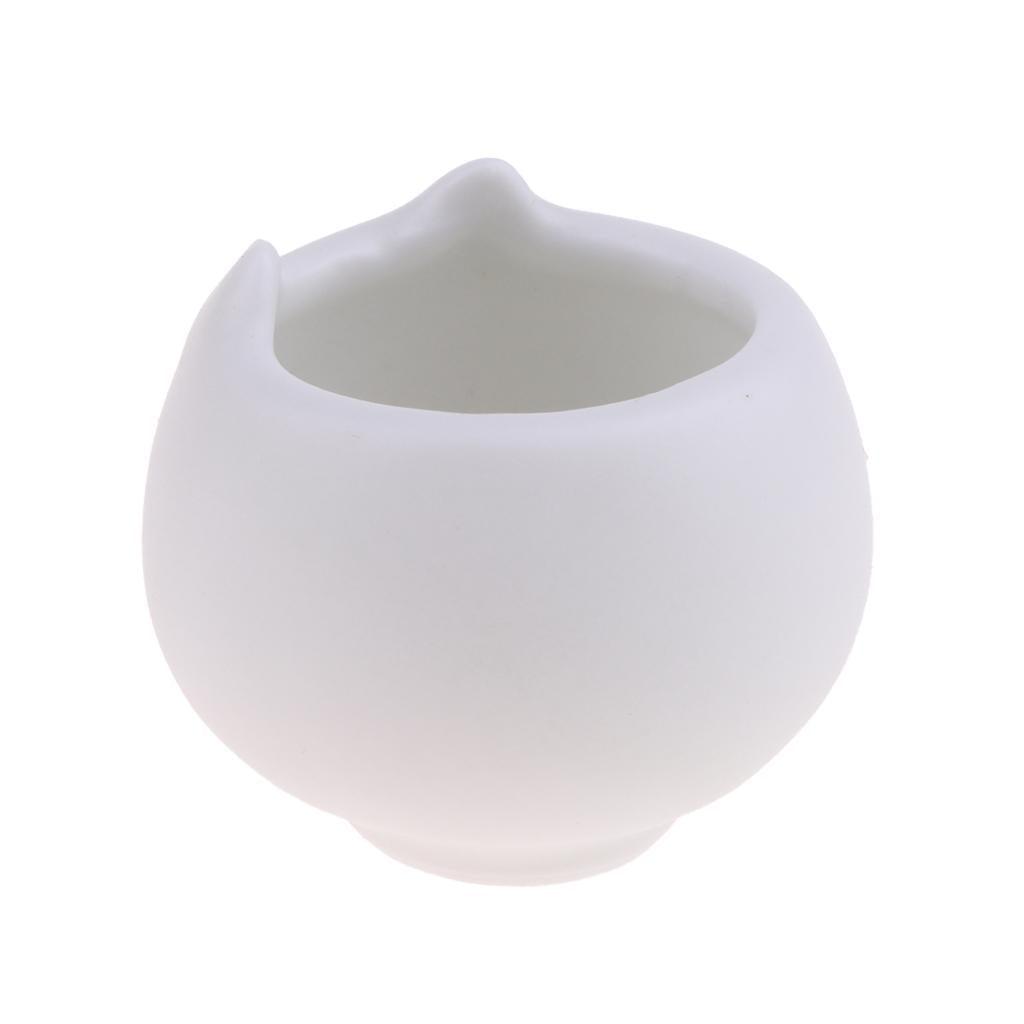 Maxbell 1/12 Scale Flowerpots Miniature Dollhouse Garden Decoration Accessory White - Aladdin Shoppers