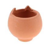 Maxbell 1/12 Scale Flowerpots Miniature Dollhouse Garden Decoration Accessory Yellow - Aladdin Shoppers