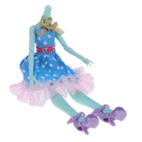 Maxbell 12 Joints Moveable Nude Doll Body With Dress And Shoes For Monster High Doll - Aladdin Shoppers