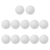 Maxbell 12 Pieces 32mm White Soccer Table Football Foosball Balls Fussball Ball New - Aladdin Shoppers