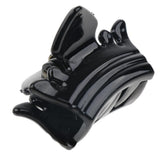 Maxbell 12 Pieces Mini Plastic Hair Claw Clamps Crown Grips Hair Accessory Black - Aladdin Shoppers