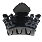 Maxbell 12 Pieces Mini Plastic Hair Claw Clamps Crown Grips Hair Accessory Black - Aladdin Shoppers