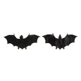 Maxbell 12 Pieces Plastic Flying Animal Model Black Bats Toy Kids Birthday Presents Home Decor - Aladdin Shoppers
