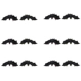 Maxbell 12 Pieces Plastic Flying Animal Model Black Bats Toy Kids Birthday Presents Home Decor - Aladdin Shoppers