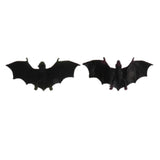 Maxbell 12 Pieces Plastic Flying Animal Model Black Bats Toy Kids Birthday Presents Home Decor - Aladdin Shoppers