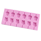 Maxbell 12 Silicone Mold Lollipop Mould Tray Candy Chocolate Lollypop Mold Cow - Aladdin Shoppers
