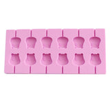 Maxbell 12 Silicone Mold Lollipop Mould Tray Candy Chocolate Lollypop Mold Cow - Aladdin Shoppers