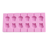 Maxbell 12 Silicone Mold Lollipop Mould Tray Candy Chocolate Lollypop Mold Cow - Aladdin Shoppers