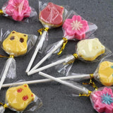 Maxbell 12 Silicone Mold Lollipop Mould Tray Candy Chocolate Lollypop Mold Cow - Aladdin Shoppers