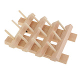 Maxbell 12 Spool Wooden Bobbin Thread Rack Organizer Holder for Sewing Embroidery - Aladdin Shoppers