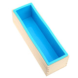 Maxbell 1200g Silicone Loaf Soap Mould Toast Bread Making Rectangle Mold B Blue - Aladdin Shoppers