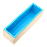 Maxbell 1200g Silicone Loaf Soap Mould Toast Bread Making Rectangle Mold B Blue - Aladdin Shoppers