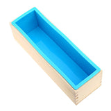 Maxbell 1200g Silicone Loaf Soap Mould Toast Bread Making Rectangle Mold B Blue - Aladdin Shoppers