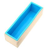 Maxbell 1200g Silicone Loaf Soap Mould Toast Bread Making Rectangle Mold B Blue - Aladdin Shoppers