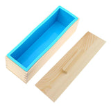 Maxbell 1200g Silicone Loaf Soap Mould Toast Bread Making Rectangle Mold C Blue - Aladdin Shoppers