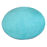 Maxbell 120cm Diameter Soft Plush Kids/Baby Playhouse Tent Carpet Children Bedroom Floor Cushion - Round Blue - Aladdin Shoppers