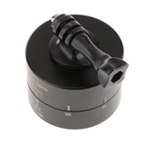 Maxbell 120Minute Time Lapse Tripod Head Adapter Camera Mount 360 Timelapse Rotator Metal Material Precise Mechanism - Aladdin Shoppers