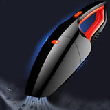 Maxbell 120W/12V Portable Handheld Vacuum Cleaner for Car Dry Wet Dual Use Red - Aladdin Shoppers
