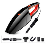Maxbell 120W/12V Portable Handheld Vacuum Cleaner for Car Dry Wet Dual Use Red - Aladdin Shoppers