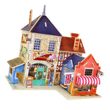 Maxbell 1/24 DIY Miniature Dollhouse With Furniture Kit - 3D Shop Life Scene Decor - Aladdin Shoppers