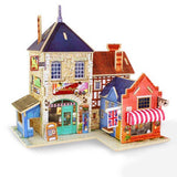 Maxbell 1/24 DIY Miniature Dollhouse With Furniture Kit - 3D Shop Life Scene Decor - Aladdin Shoppers