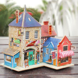 Maxbell 1/24 DIY Miniature Dollhouse With Furniture Kit - 3D Shop Life Scene Decor - Aladdin Shoppers