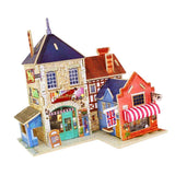 Maxbell 1/24 DIY Miniature Dollhouse With Furniture Kit - 3D Shop Life Scene Decor - Aladdin Shoppers