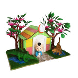 Maxbell 1/25 DIY Dollhouse Miniature Kit Wooden House with Baby Boy Craft Kids Gift - Aladdin Shoppers