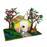 Maxbell 1/25 DIY Dollhouse Miniature Kit Wooden House with Baby Boy Craft Kids Gift - Aladdin Shoppers