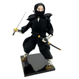 Maxbell 12inch Vintage Japanese Samurai Ninja Kimono Doll Oriental Dolls Model Craft - Aladdin Shoppers