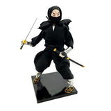 Maxbell 12inch Vintage Japanese Samurai Ninja Kimono Doll Oriental Dolls Model Craft - Aladdin Shoppers