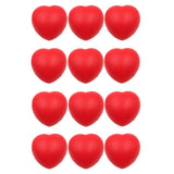 Maxbell 12pcs Red Heart Stress Balls - Mini Squeeze Heart Ball Finger Wrist Exercise Stress Relief Toys Ideal for Valentine's Day - Aladdin Shoppers