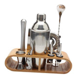 Maxbell 12pcs/set Stainless Steel Bartender Kit Cocktail Shaker Bar Set Tools - Aladdin Shoppers