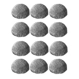 Maxbell 12Pieces Cleaning Cloth Pad for Hobot Window Vacuum Cleaner Robot Gray - Aladdin Shoppers