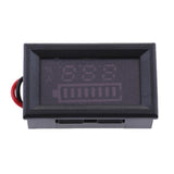 Maxbell 12V LED Indicator Battery Capacity Tester Voltmeter for Motor Modification - Aladdin Shoppers