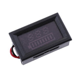 Maxbell 12V LED Indicator Battery Capacity Tester Voltmeter for Motor Modification - Aladdin Shoppers