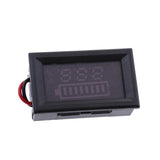Maxbell 12V LED Indicator Battery Capacity Tester Voltmeter for Motor Modification - Aladdin Shoppers