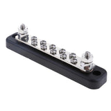 Maxbell 12V/24V 10 WAY POWER DISTRIBUTION BUS BAR 10x4mm SCREWS 100A RATED AUTO MARINE - Aladdin Shoppers