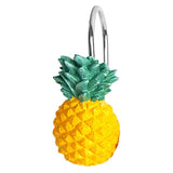 Maxbell 12x Pineapple Shape Bathroom Shower Curtain Hooks for Bathroom Living Room - Aladdin Shoppers