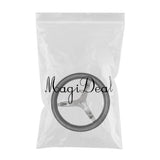 Maxbell 13.5in 3/4" Shaft Polished Steering Wheel For Marine Camper Truck Universal - Aladdin Shoppers